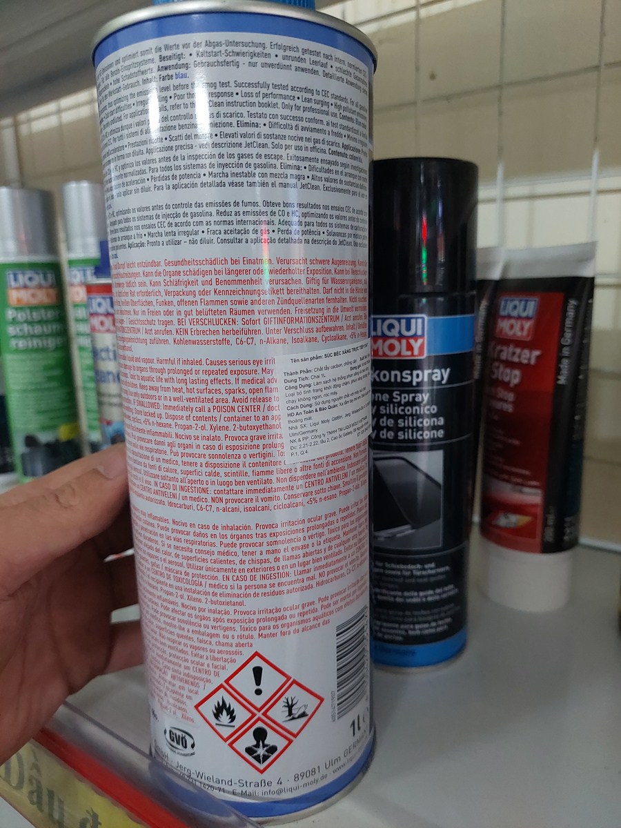 Súc béc xăng trực tiếp Liqui Moly