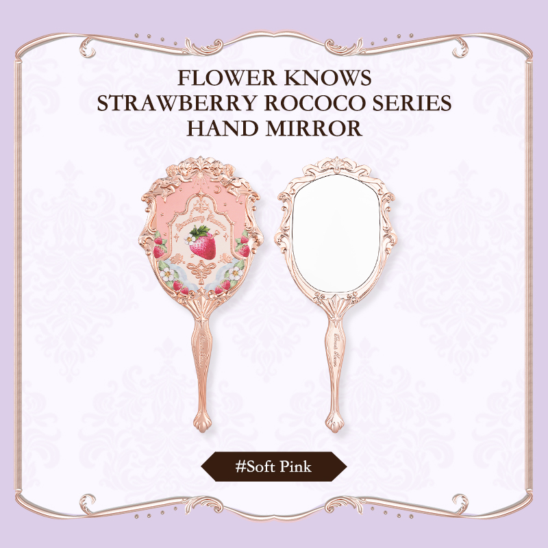 【GIFT】Flower Knows Strawberry Rococo Series Hand Mirror