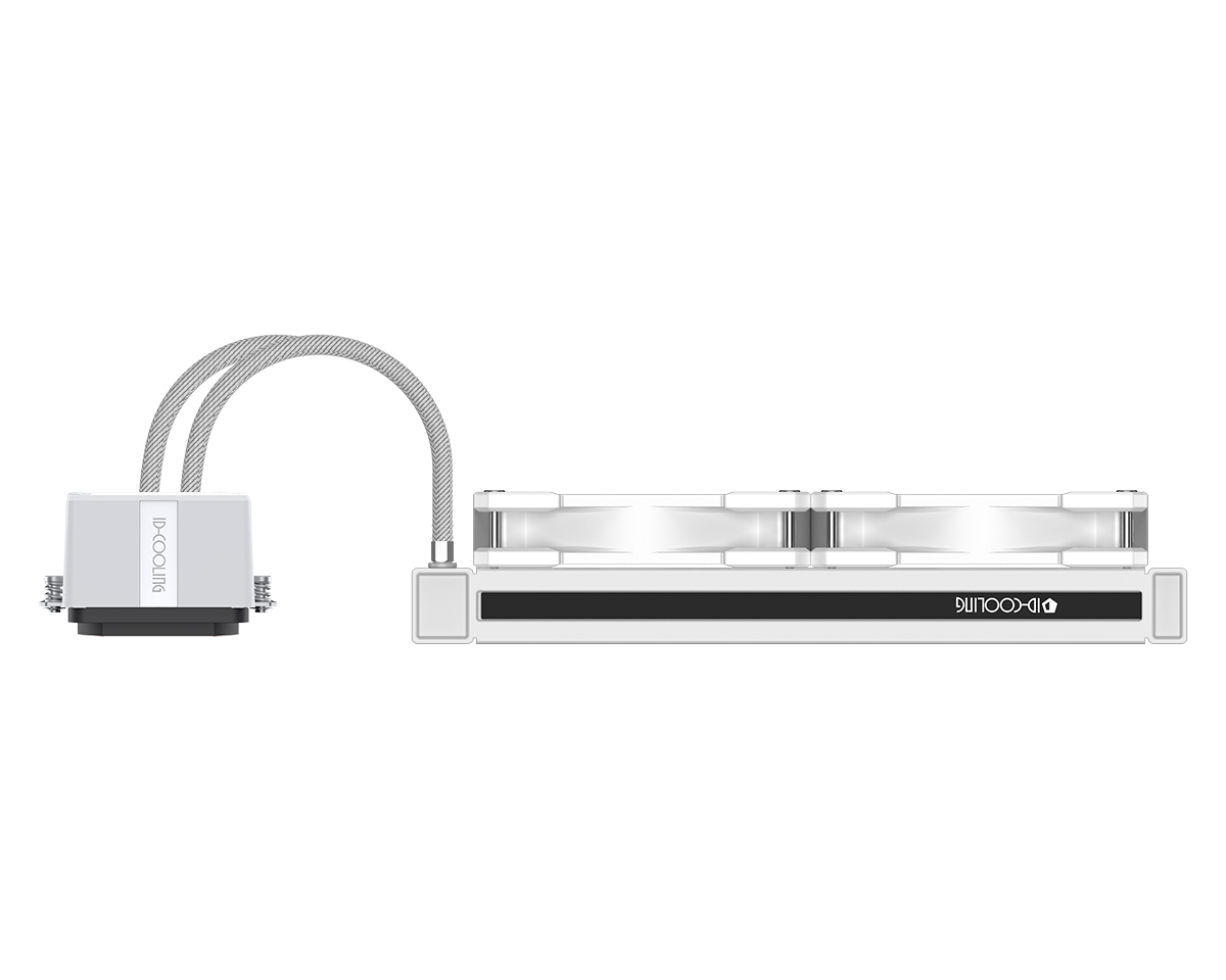 Tản nhiệt nước CPU AIO ID-COOLING DASHFLOW 240 BASIC | WHITE (Fan LED trắng) - Chính hãng