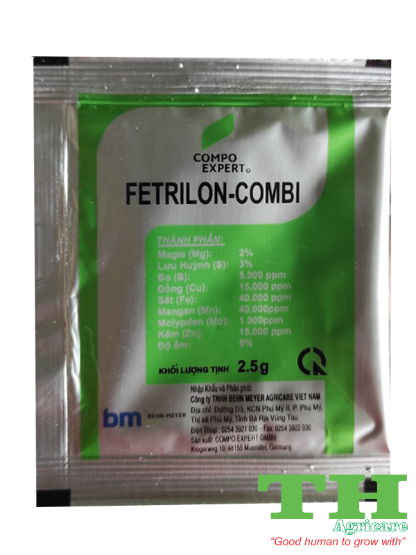 COMBO 5 GÓI Phân Bón Lá Trung Vi Lượng Behn Meyer FETRILON-COMBI (2,5g/1gói nhập khẩu Đức) | TH-AGRICARE