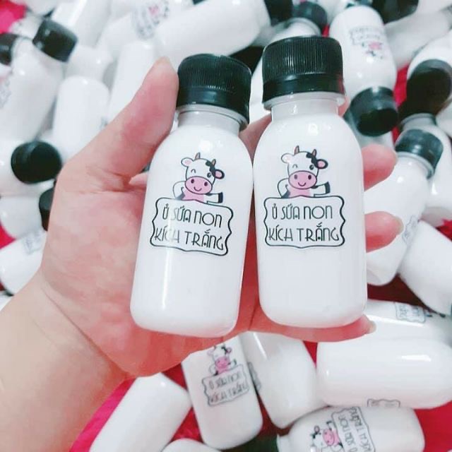 Chai nhựa 100ml nắp đen