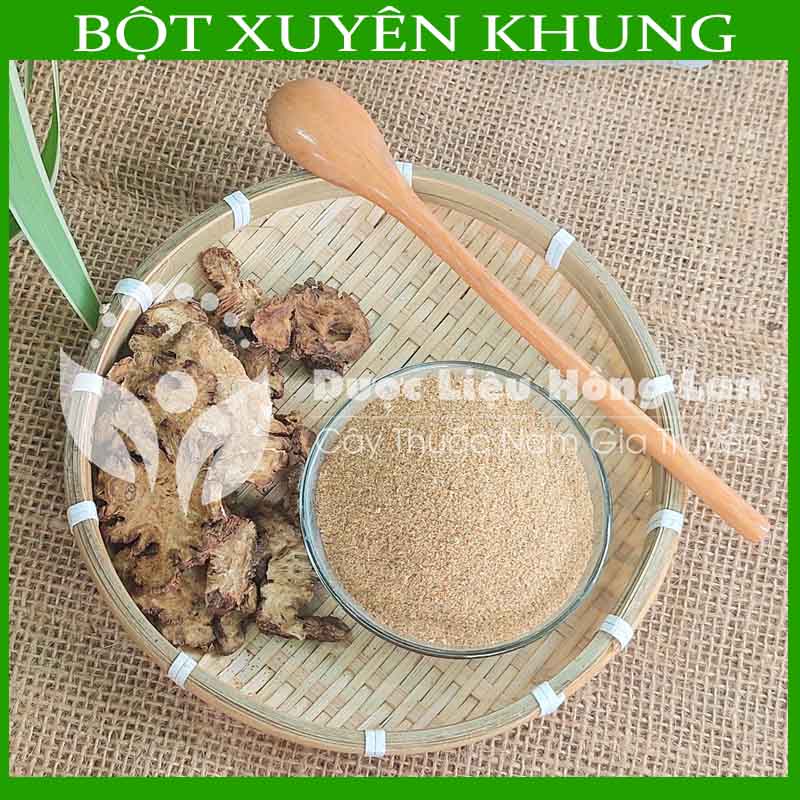 ✅ 100G Bột Xuyên Khung loại 1 nguyên chất (Bột thảo mộc không pha chộn tạp chất, đã sao thơm, không chất bảo quản)