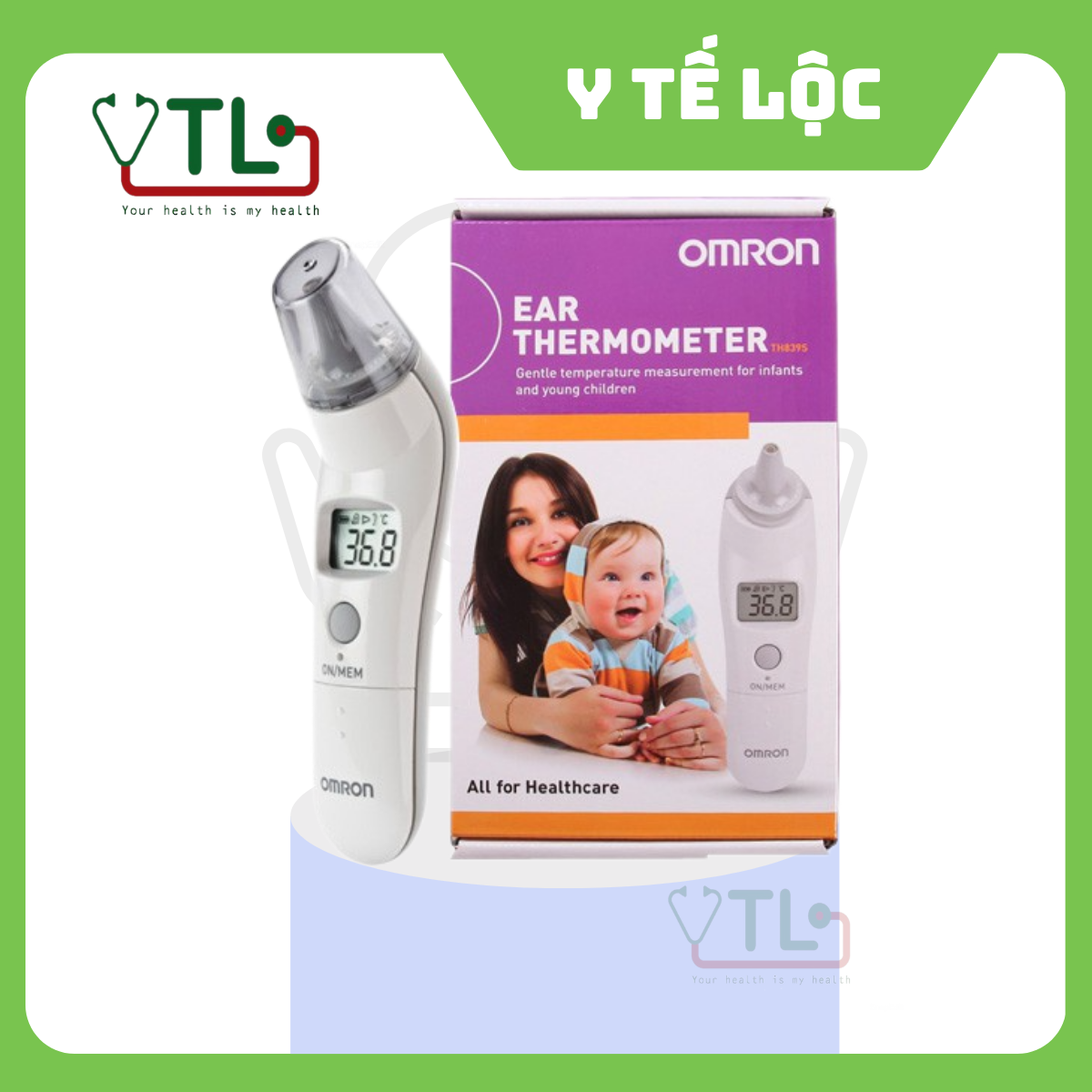 Nhiệt kế điện tử đo tai Omron TH839S ( YTELOC )