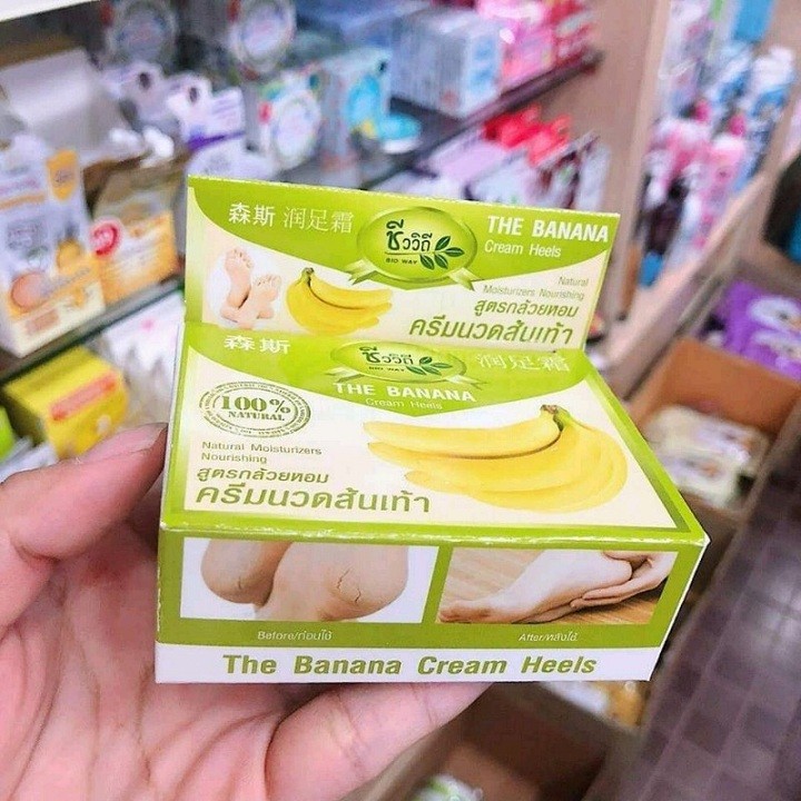 KEM TRI NỨT GÓT CHÂN CHUỐI THÁI LAN