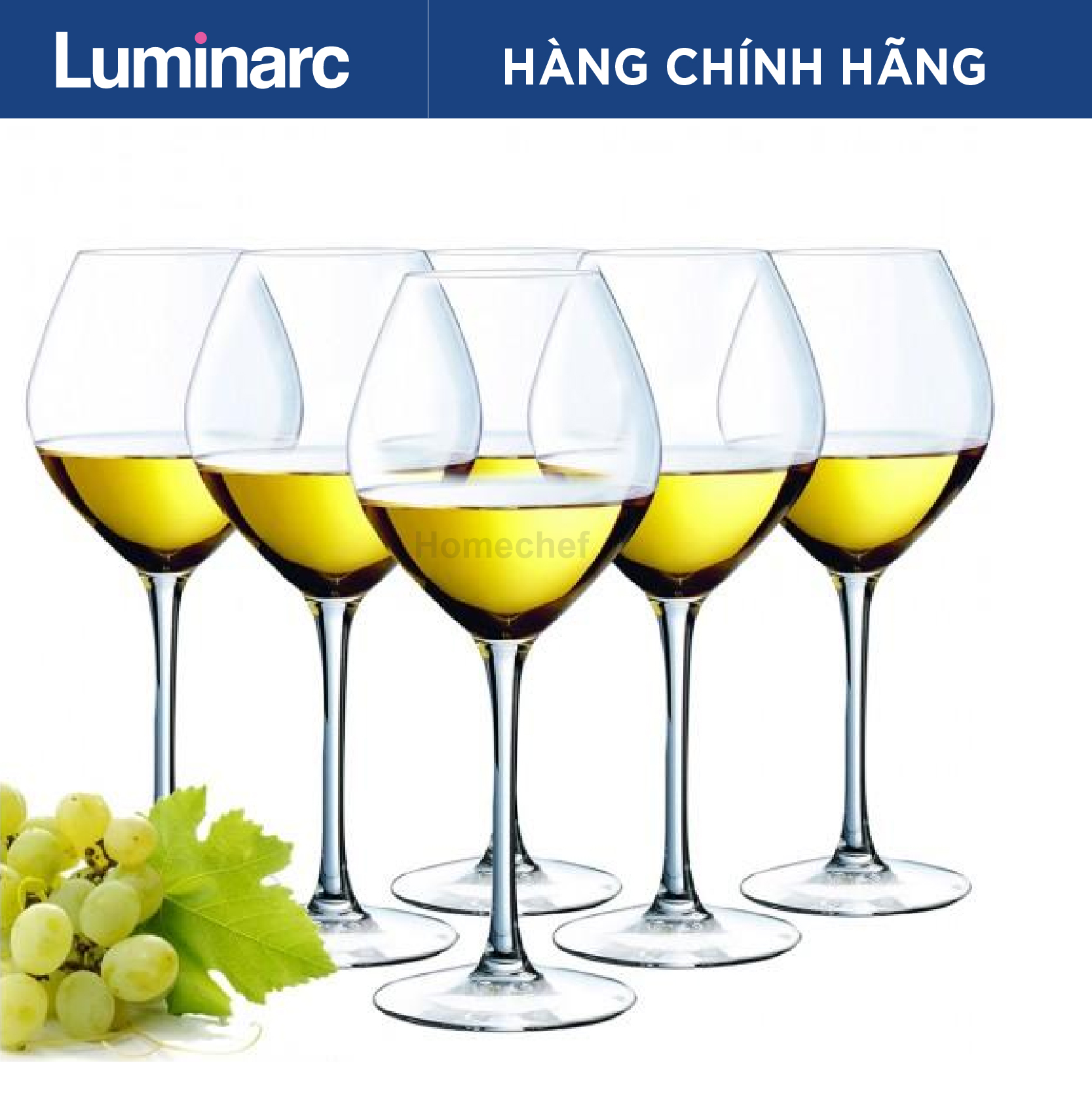 Bộ ly vang thủy tinh Grands Cepages 47cl - E6102