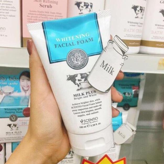 Sữa rửa mặt trắng da sữa bò Milk Plus Thái Lan