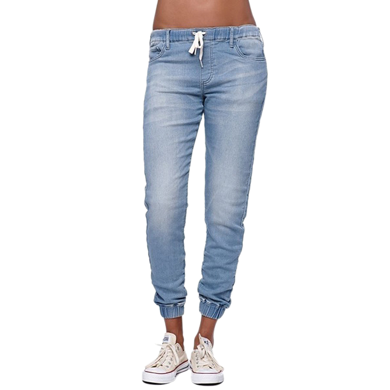 denim ladies joggers