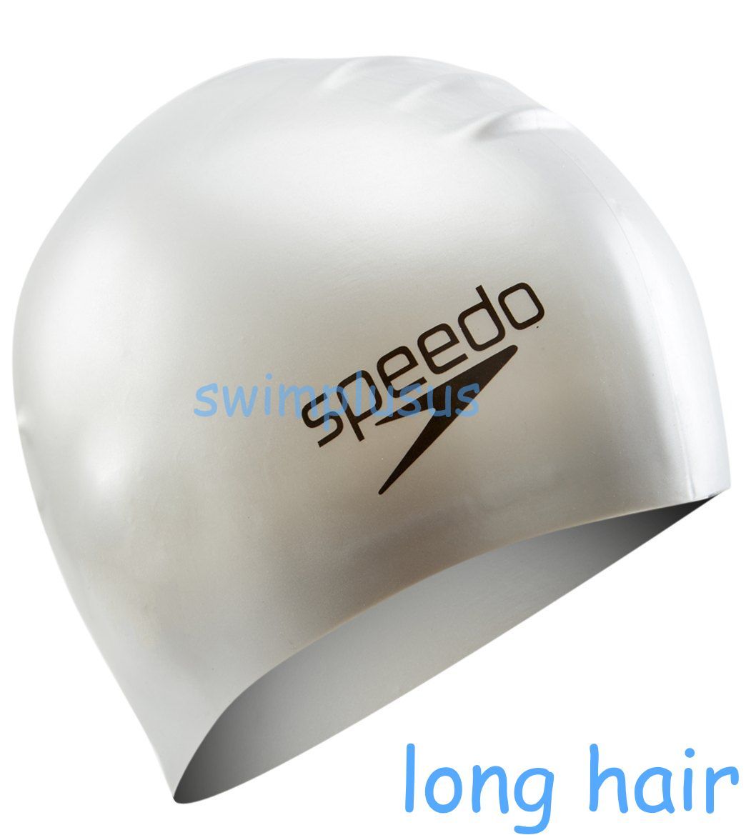 Mũ bơi silicone Plain Flat Speedo