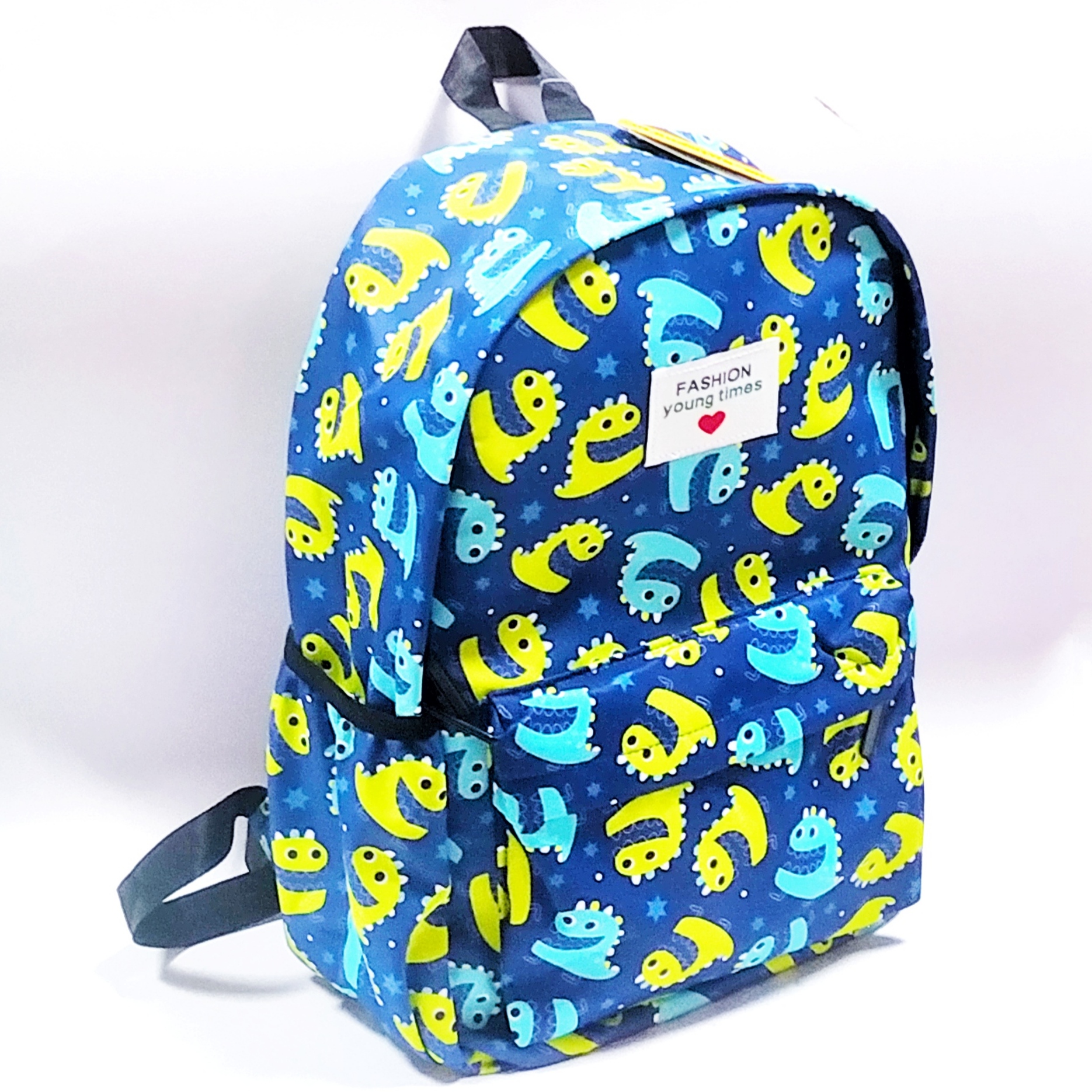 Balo hình hoạ tiếc đa dạng, vải dù unisex đi học đi chơi