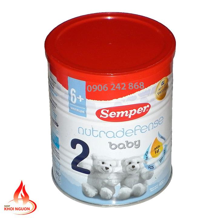 Sữa Semper Nutradefense Baby 2 hộp 400g từ 6 tháng tuổi