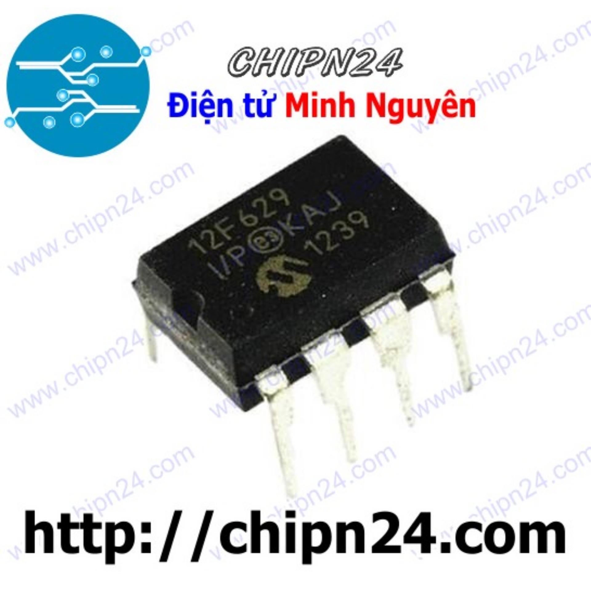 [1 con] (DIP) IC PIC12F629-I/P DIP-8 (PIC 12F629-I/P PIC12F629)