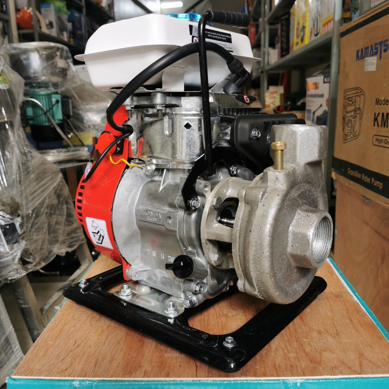 Máy Bơm Xăng Mini 4Thì GX100-152F Phi Ống 76