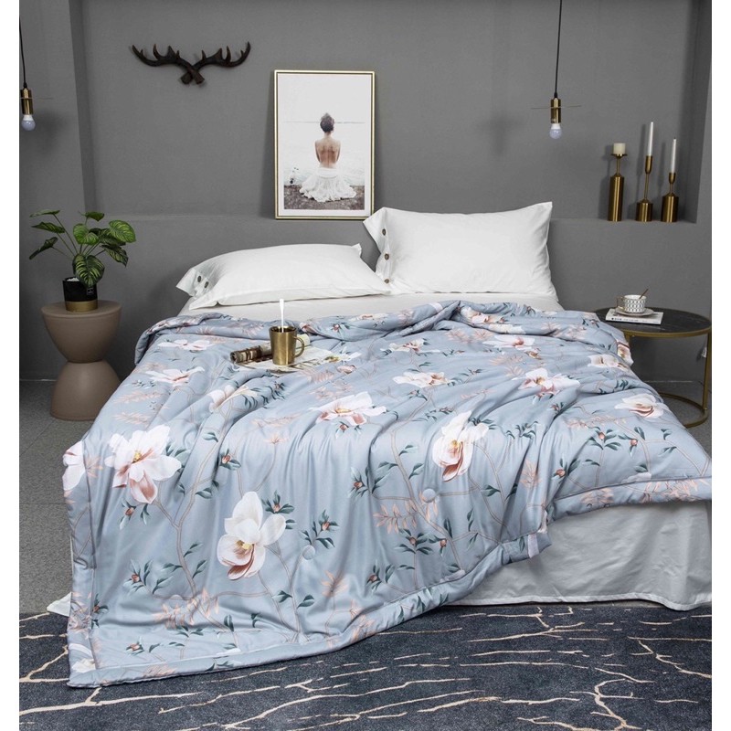 CHĂN HÈ LỤA TENCEL ( CHĂN LẠNH ) 2mx2m3