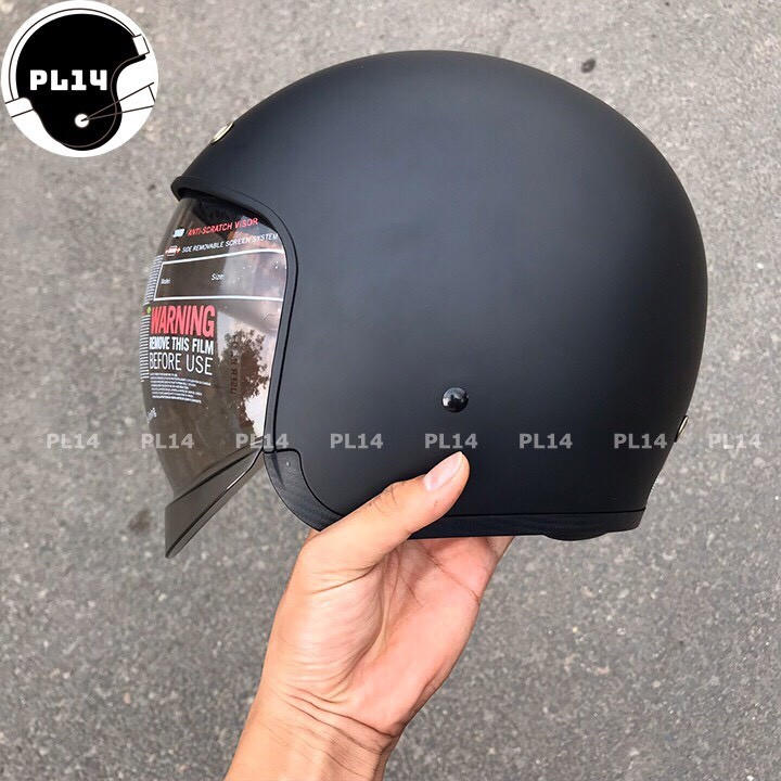 Nón Bảo Hiểm M139 3 4 Có Kính Âm