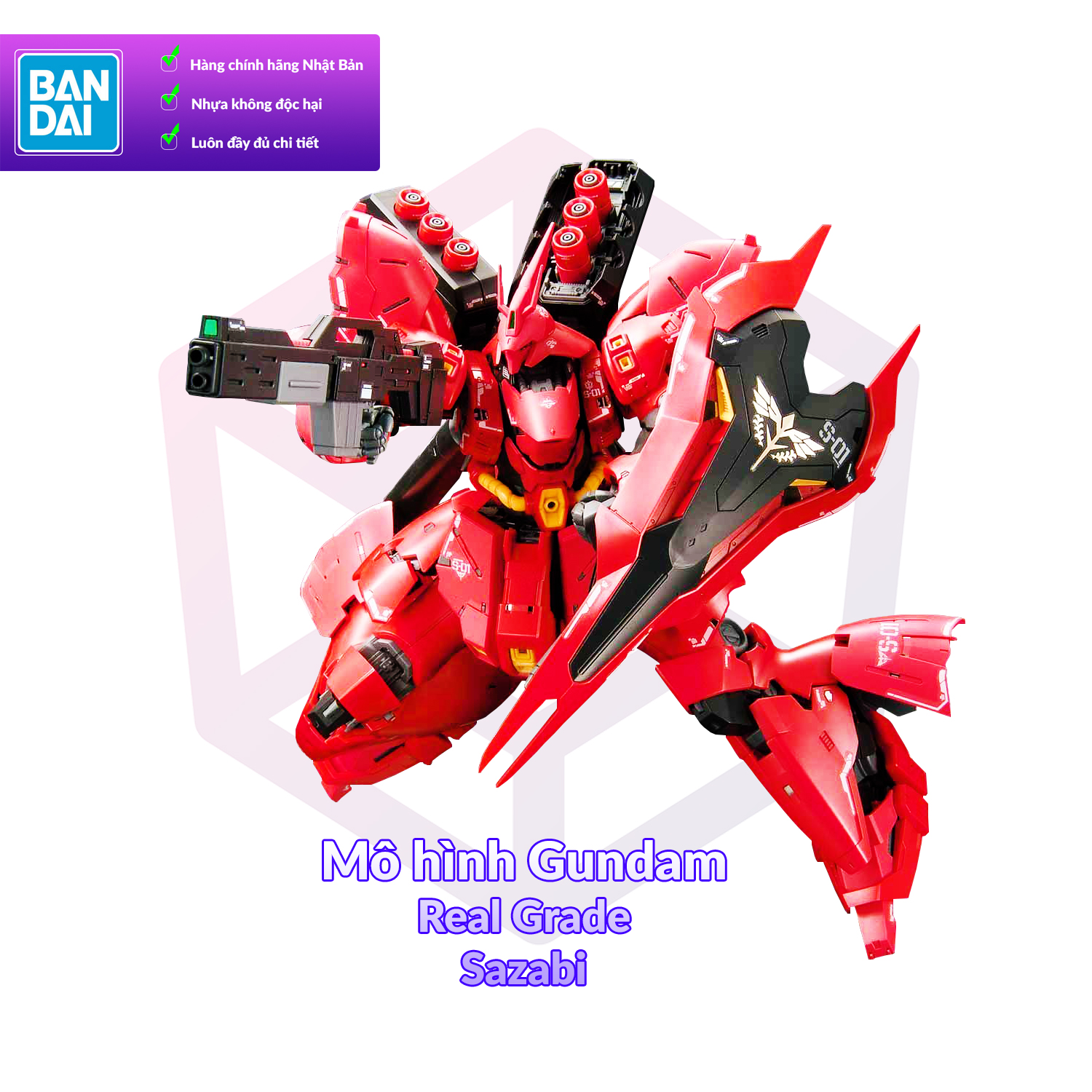 Mô Hình Gundam Bandai RG 29 MSN