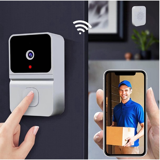 Chuông cửa camera hỗ trợ đàm thoại 2 chiều qua app aiwit two-way