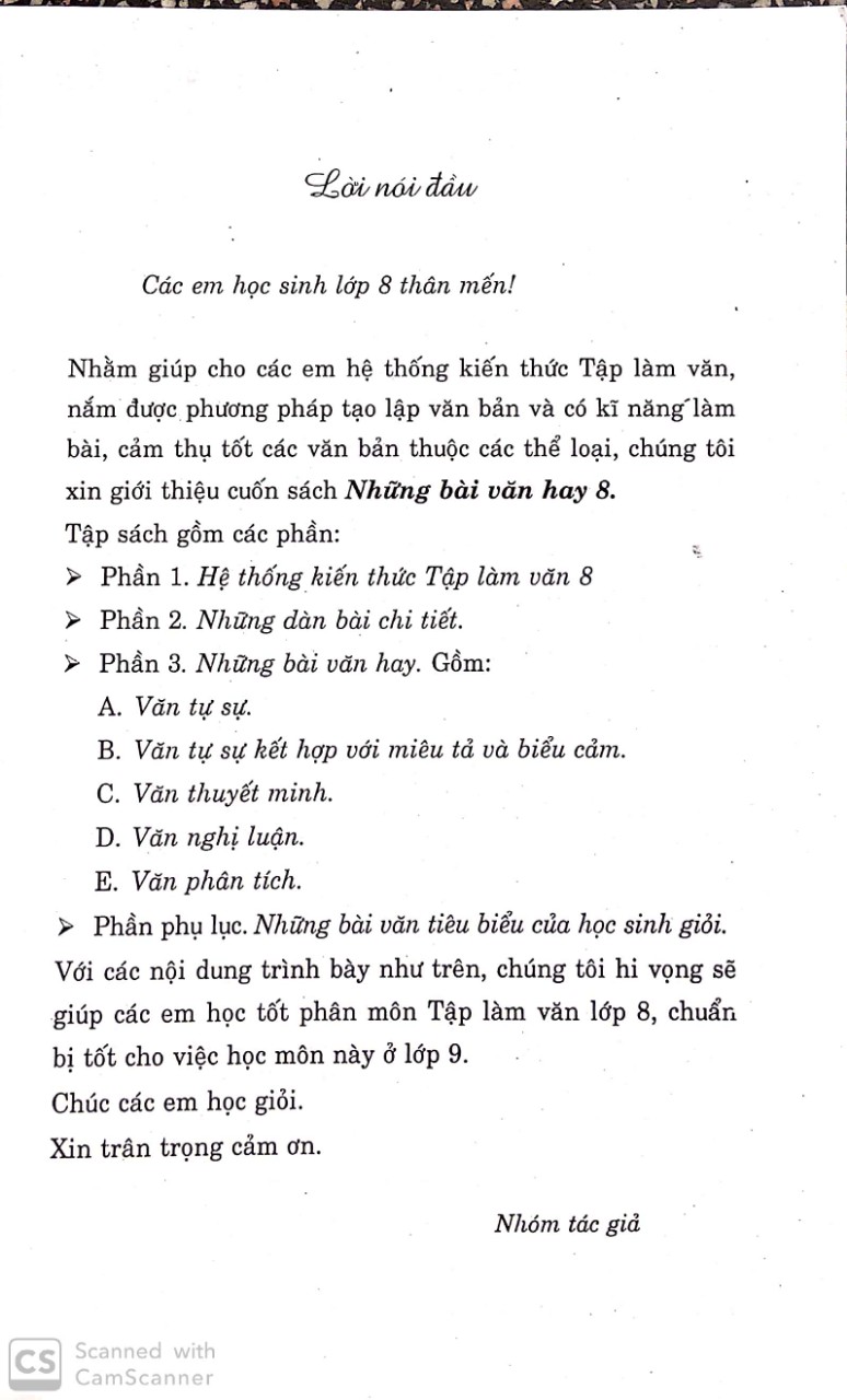 Những bài văn hay 8