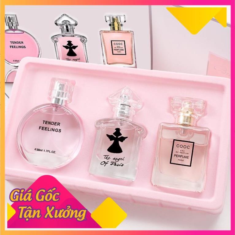 [Hoàn tiền 20%] Set 3 chai nước hoa nữ Maycreate quà tặng cao cấp