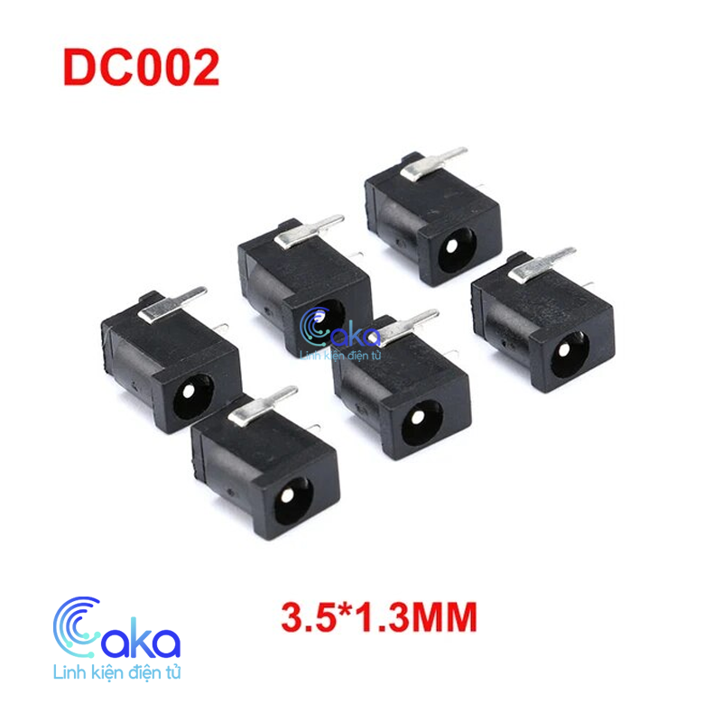 Bộ 10 Jack nguồn DC Cái 3.5x1.3mm DC002