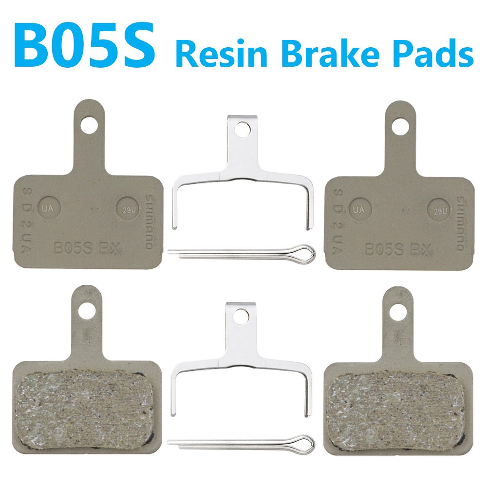 2 pair original b05s brake pads resin disc brake pads for mtb mt200/m315 / m355 / m395 / m446 / m575 up to b01s b03s