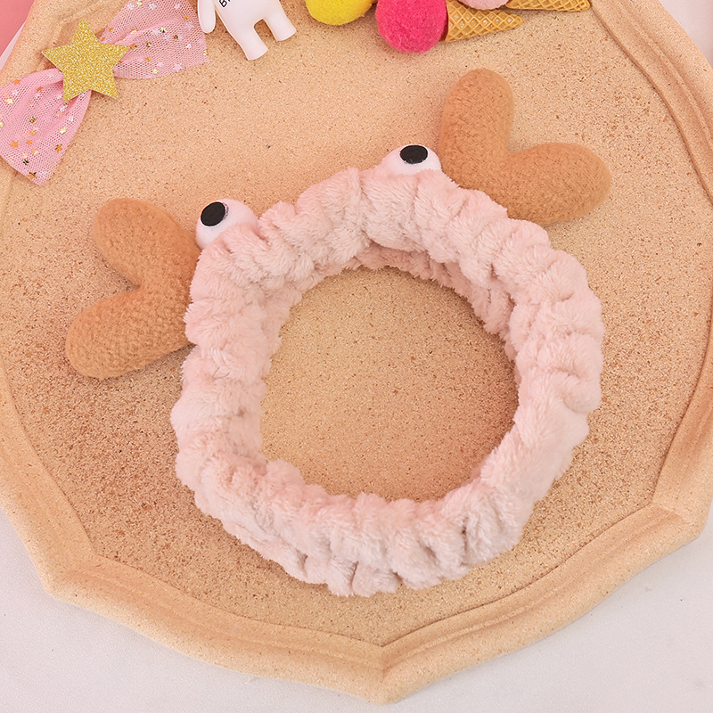 [HCM]Băng Đô Nai Có Mắt Trang Điểm Make Up Siêu Cute