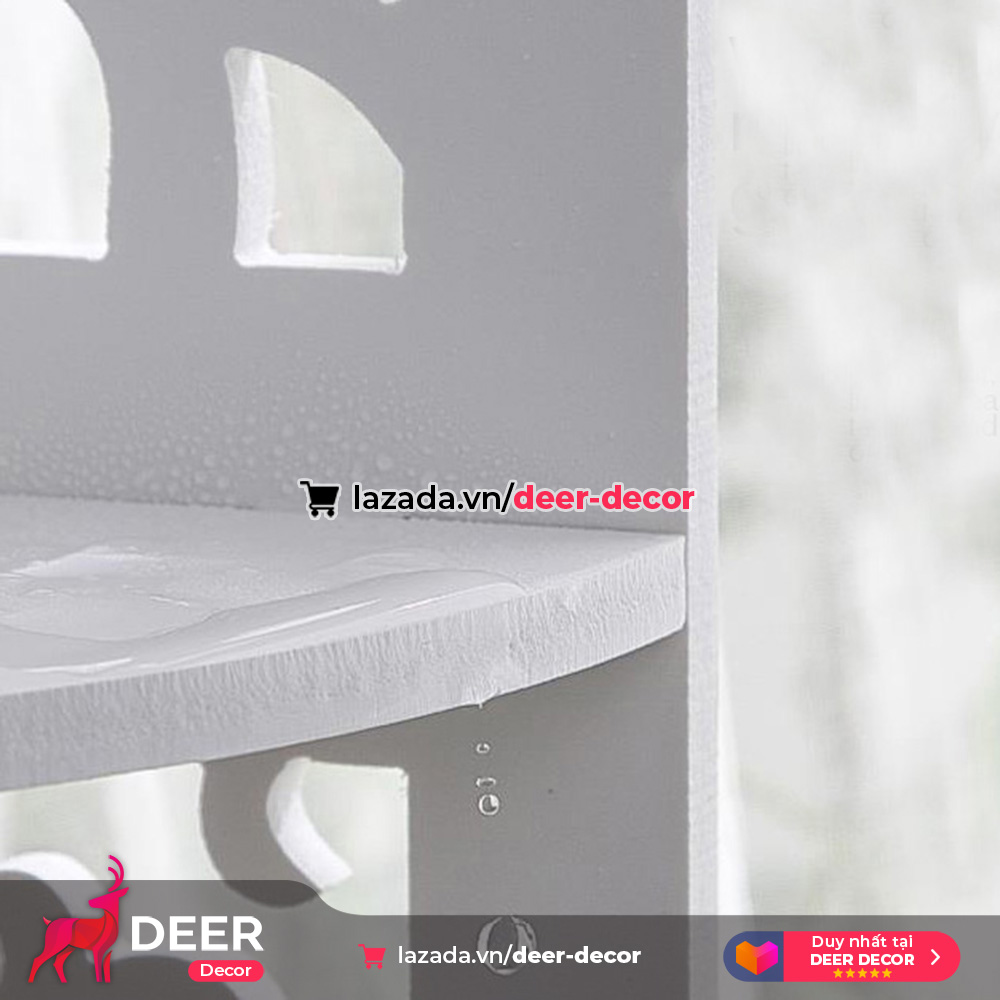 Kệ Góc Để Mỹ Phẩm, Để Phòng Tắm 60X22cm - DEER DECOR
