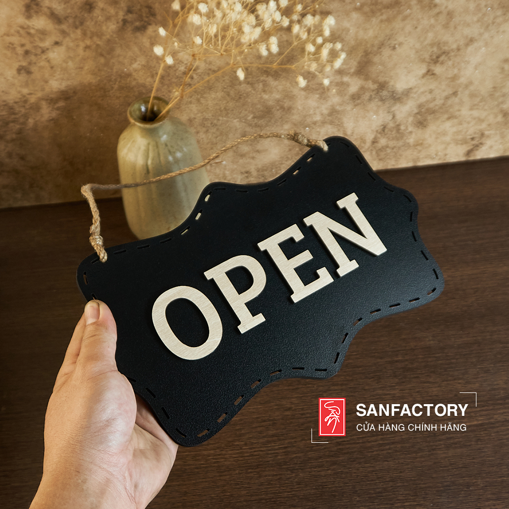 Bảng treo SAN-OC07: bảng Open – Closed 2 mặt