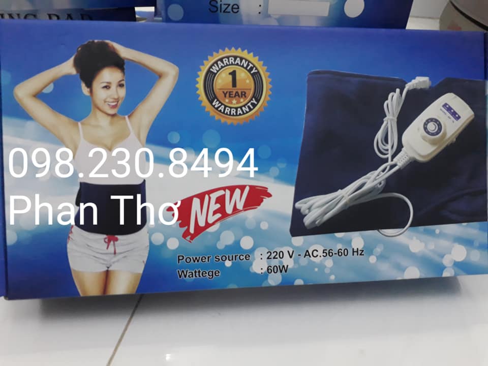 ĐAI QUẤN NÓNG HEATING PAD - ĐAI ĐÔI