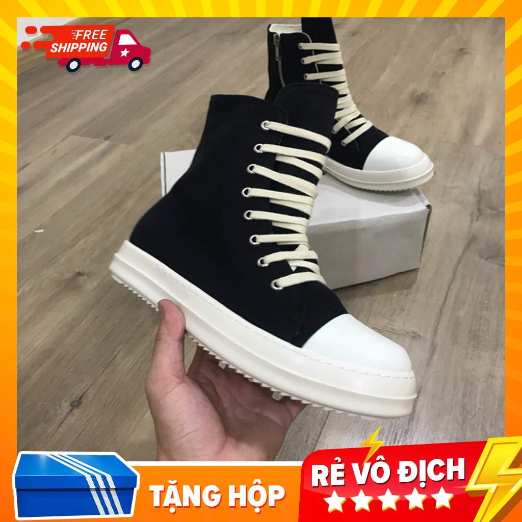 GIÀY THỂ THAO RICK OWEN CAO CẤP ĐẾ THƠM CAO CỔ [ FULL BOX, TẶNG VỚ ]