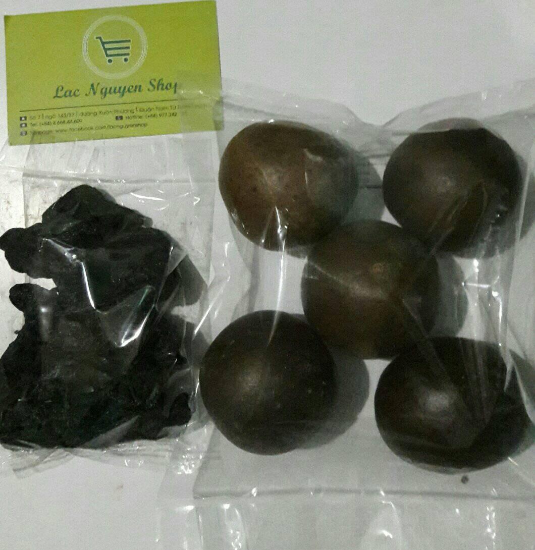 Sét La hán + thục địa nấu trà bí đao