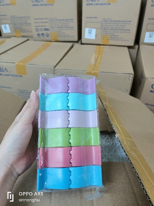 1 CHIẾC KẸP CÀNG CUA 5 CHẤU NHIỀU MÀU