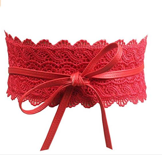 Thắt lưng nữ lace, Dây nịt ren đẹp