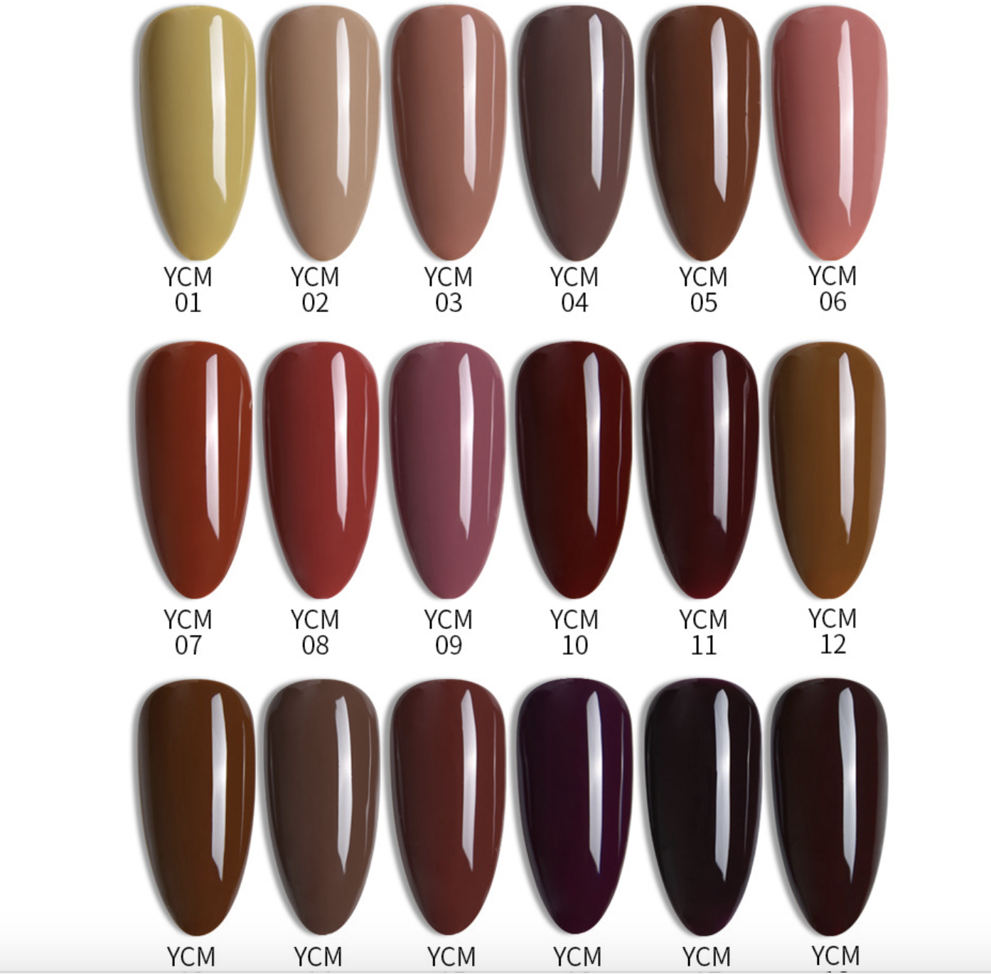 Sơn Gel AS Chai Đỏ Mã YCM 15ml