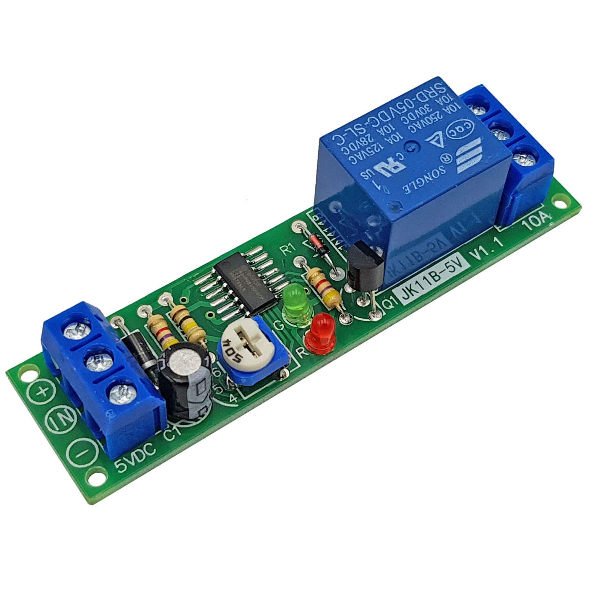 Module tạo trễ 0-10000s JK11B 5VDC / 12VDC