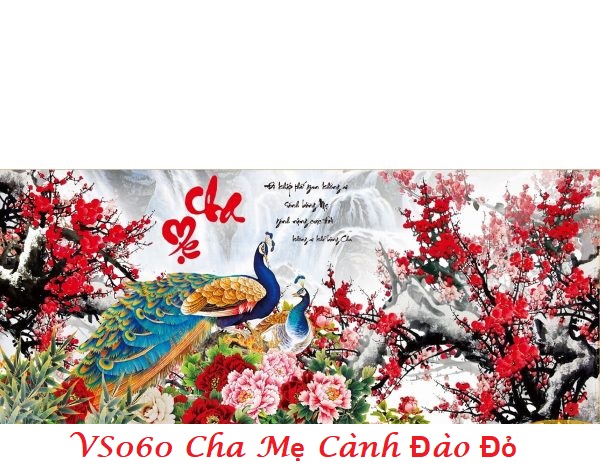 [HCM]Tranh đính đá Cha Mẹ kích thước nhỏ ✅100×50 cm -️ VS060 Tranh Mariko