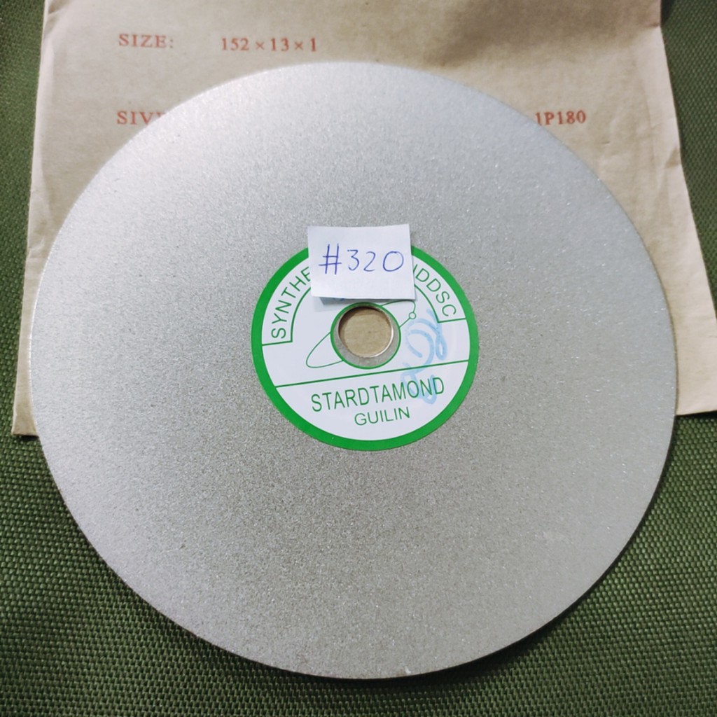 Đĩa mài kim cương, đĩa mài kính 150mm , mài đá quý, ngọc, hợp kim, kiếng