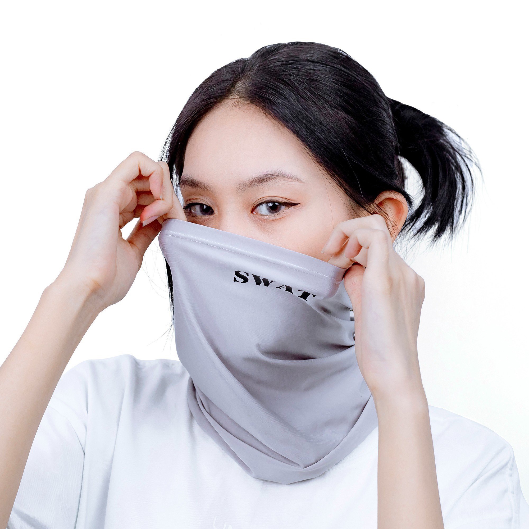 Khăn đa năng Full Swat cao cấp - Màu xám