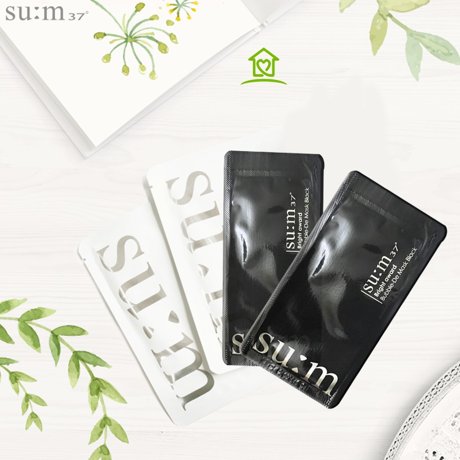 Mặt Nạ Sủi Bọt Thải Độc Sum37 Hàn Quốc.