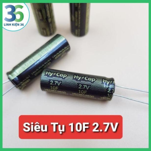 [Xả Kho] Siêu Tụ 2.7V 10F 11mAh 10F 2.7V(Không xác định)