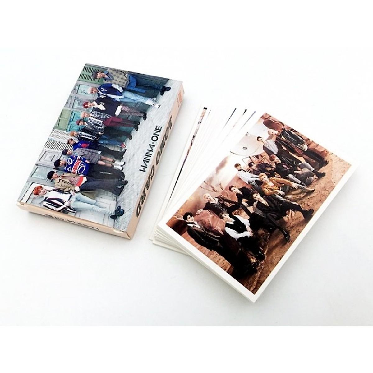 Hộp lôm set ảnh Lomo Wanna One Mói