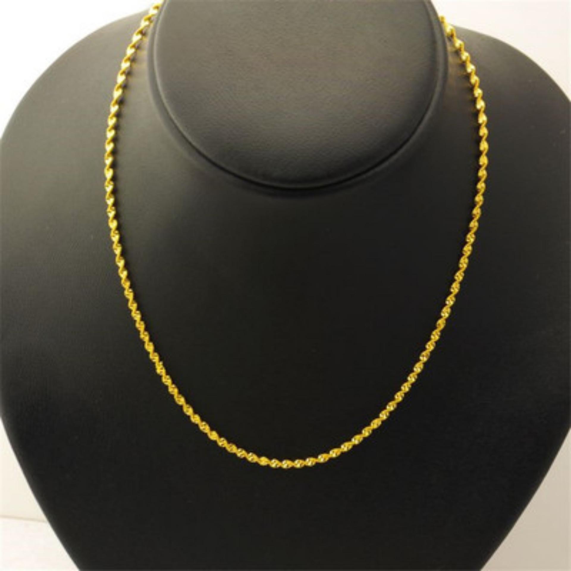 Dây chuyền nữ dạng xoắn