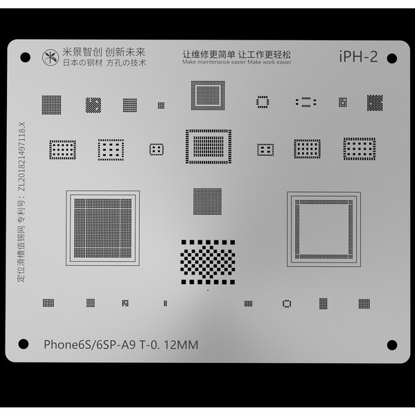 Vỉ mijing làm chân iphone 6s/6sp đủ ic