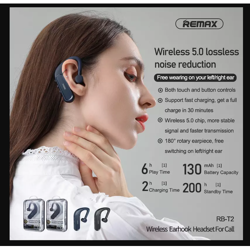 [HCM]Tai Nghe Bluetooth Remax Rb-T2 - Chính Hãng