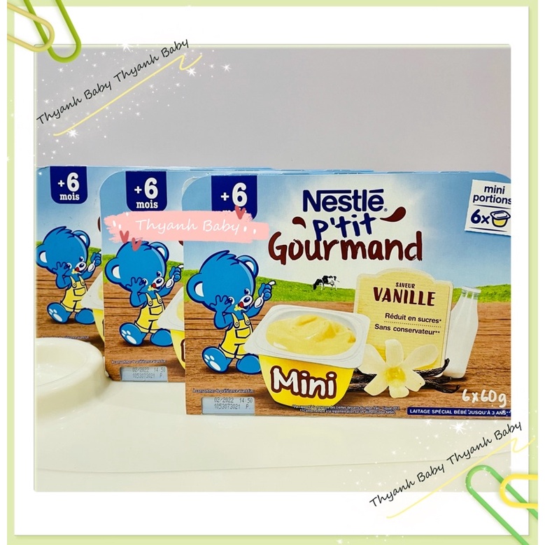 Váng Sữa Nestle Nội Địa Pháp Cho Bé Từ 6m+