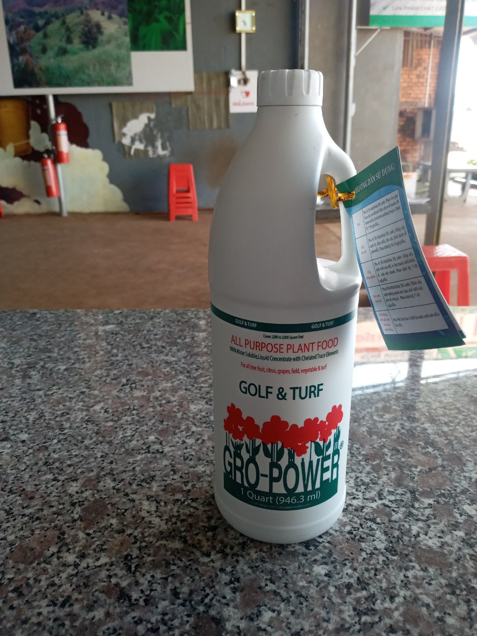 Phân Bón Vi Lượng  GOLF VÀ TURF GRO-POWER lọ 946 ml