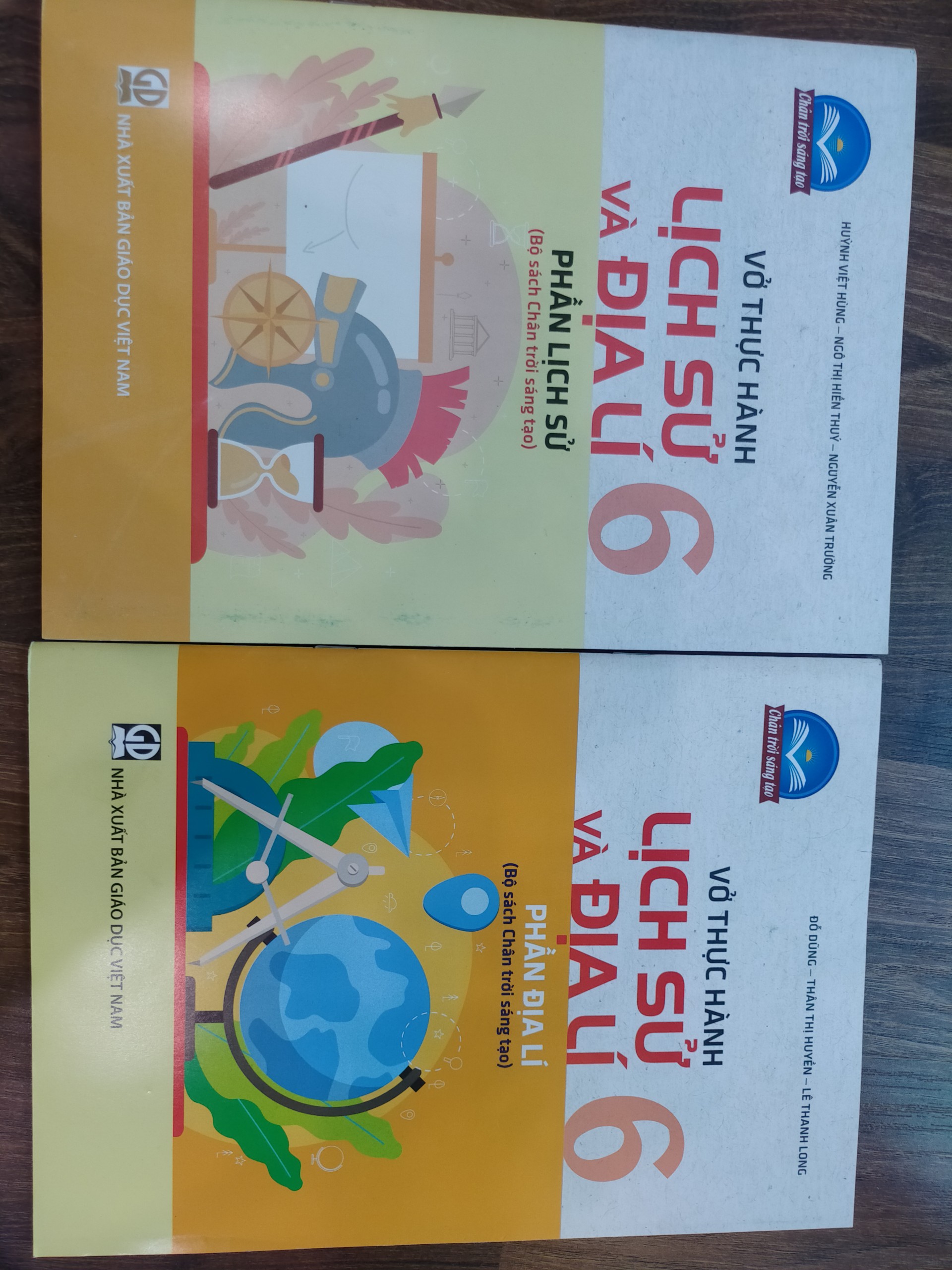 Sách - Combo Vở thực hành Lịch sử và Địa lí 6 - phần Địa Lí + Lịch sử (Bộ sách Chân trời sáng tạo)
