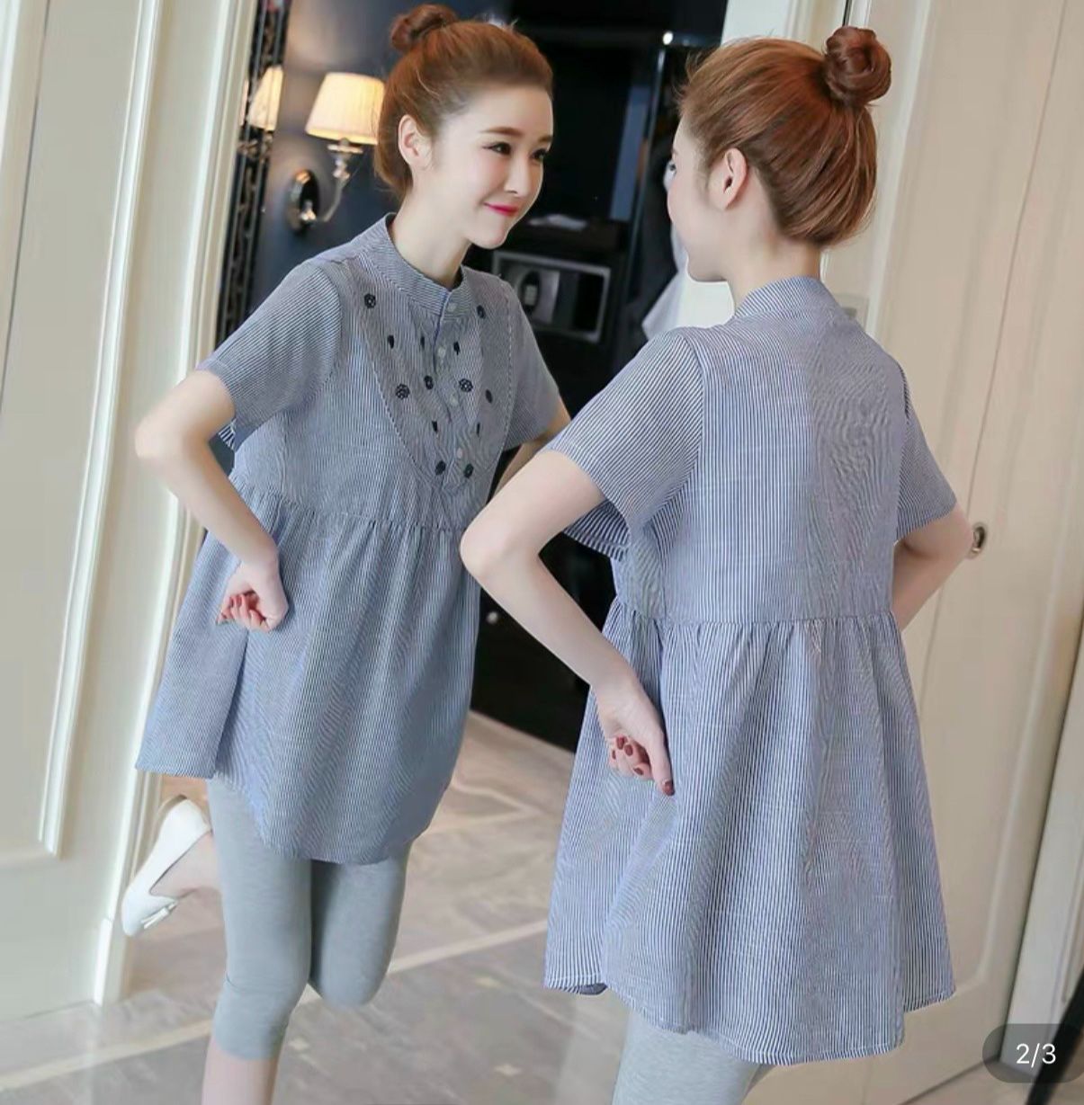 Áo bầu  sơ mi công sở hàng cao cấp