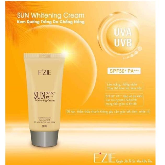 kem chống nắng E’ZIE  (SPF50+ PA+++) 70ml