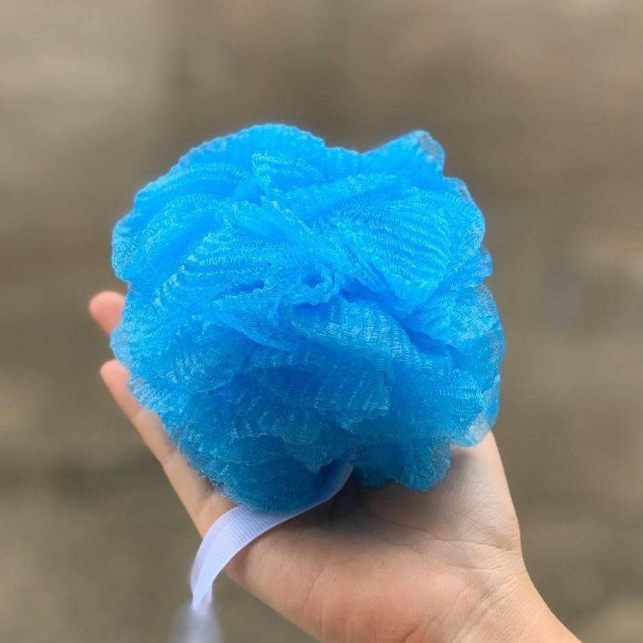 Bông tắm tạo bọt dạng tròn