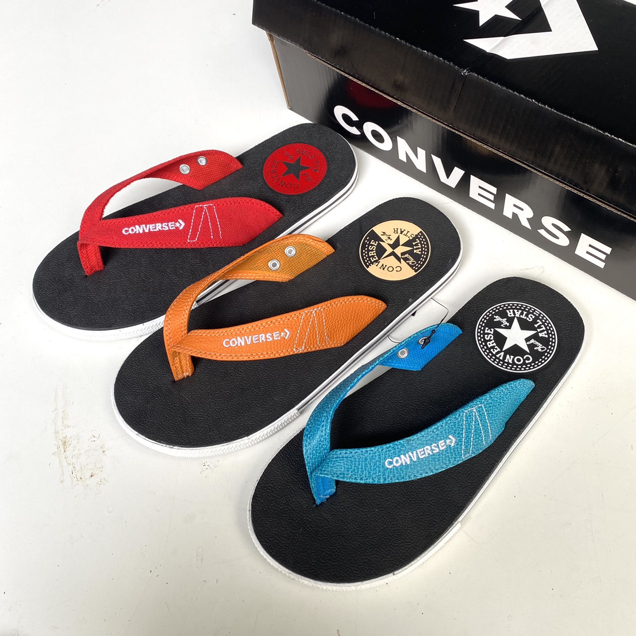FUllBox Dép kẹp xỏ ngón Nam Converse mãu mới cao cấp cá tính